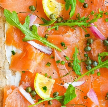 Flatbread Salmon